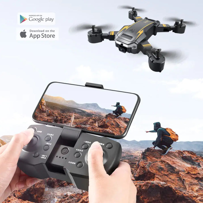 GPS Drone 8k Profesional HD Camera Obstacle Avoidance Aerial Photography Foldable Quadcopter - The Little Big Store