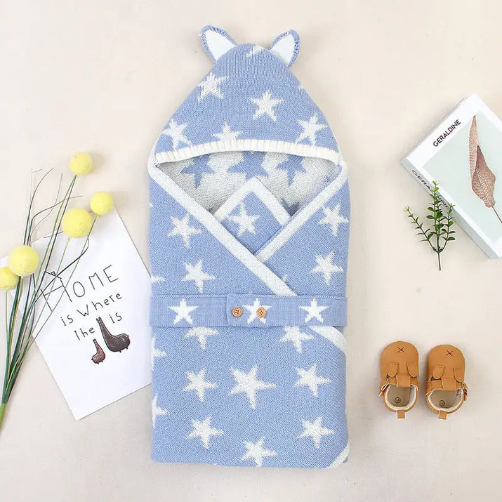 Hooded Baby Wrap Sleeping Bag - The Little Big Store