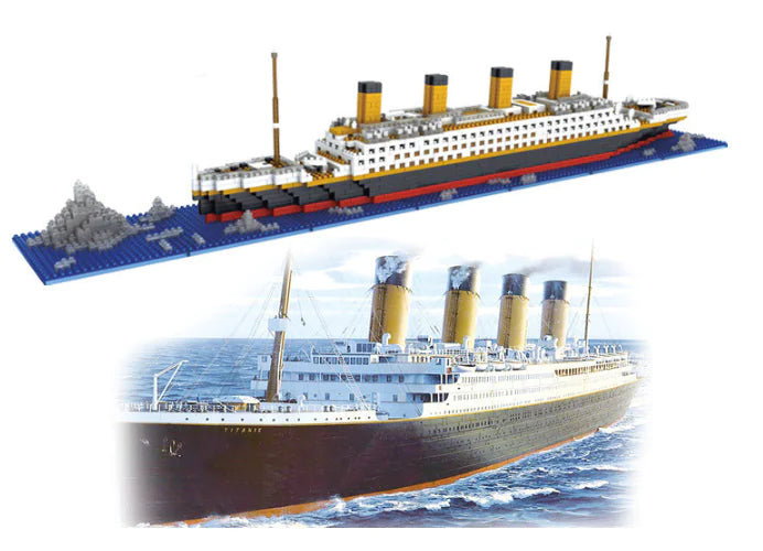 Puzzle building blocks Titanic - The Little Big Store