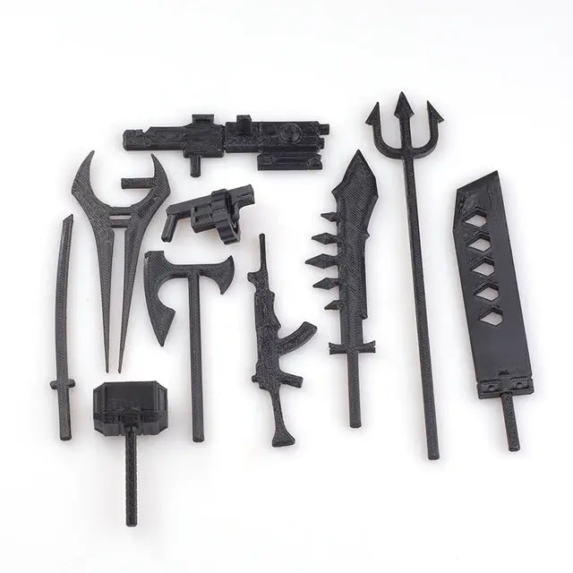 Multi-Jointed Shapeshift Robot Action Figure Toy Set - The Little Big Store