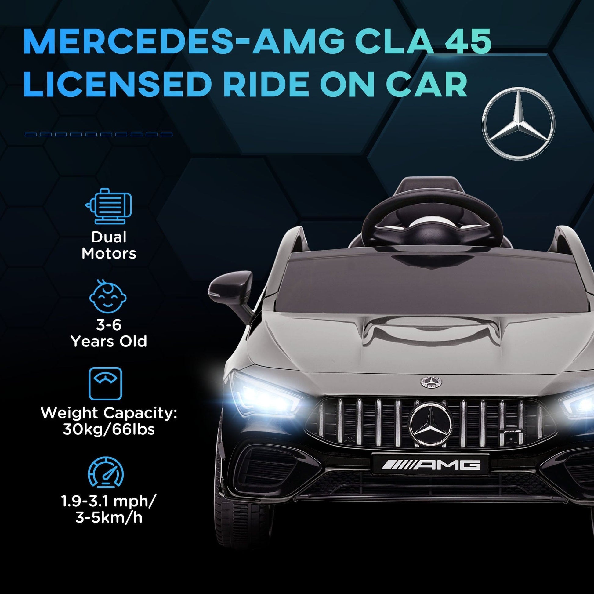 Mercedes Magic Ride for Kids - The Little Big Store