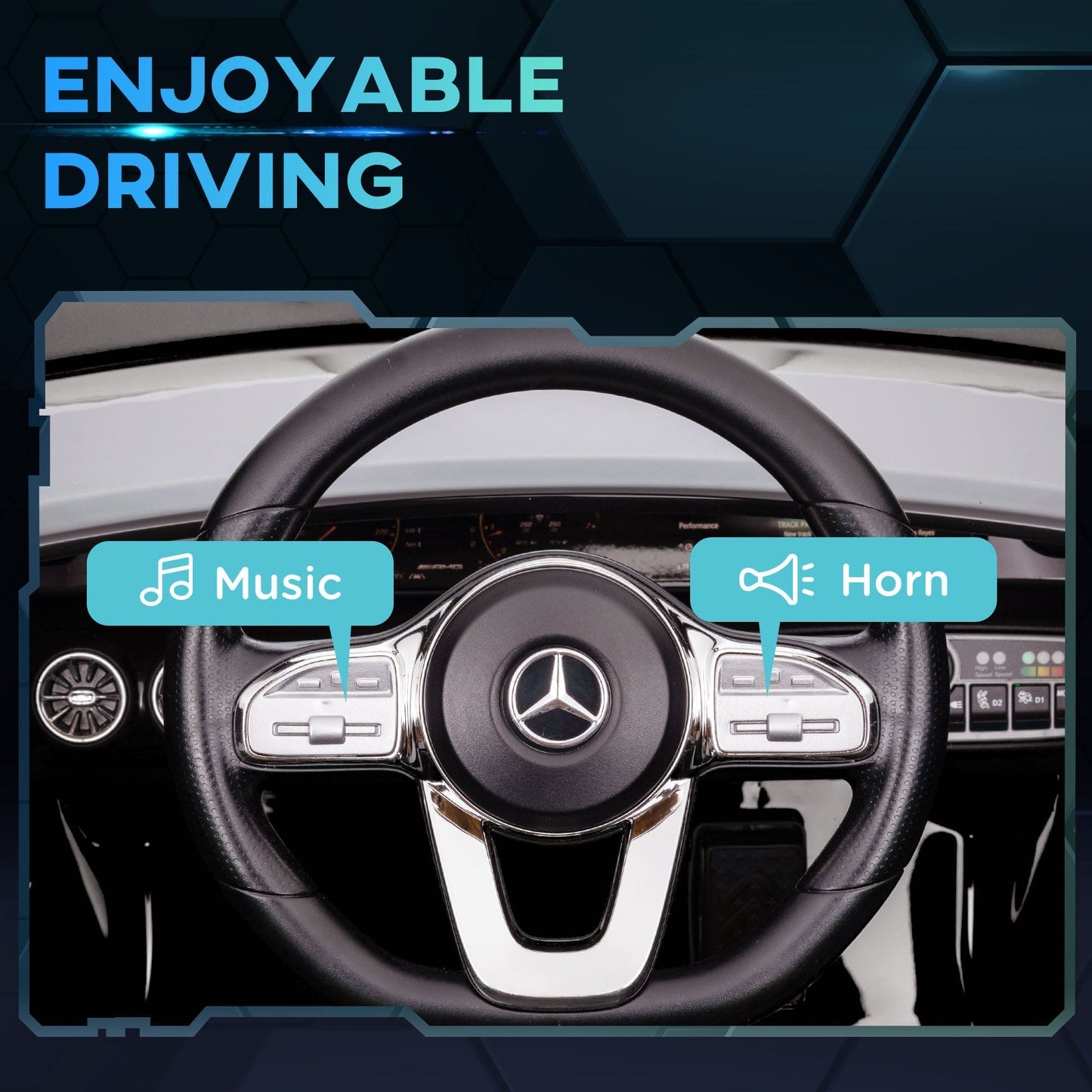 Mercedes Magic Ride for Kids - The Little Big Store