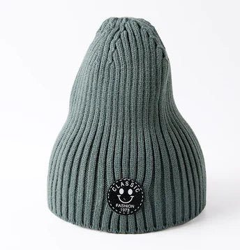 Unisex Fashion Ribbed Hat for Children