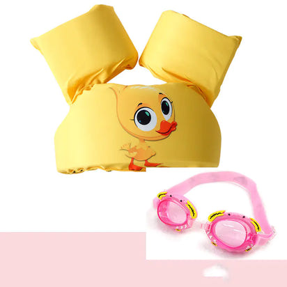Children's Swim Arm Floats and Vest for Learning to Swim