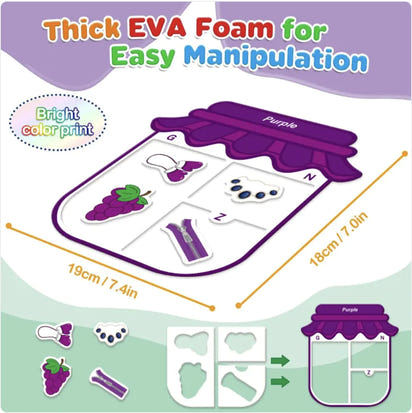 Colorful Magnetic Alphabet Learning Toys for Kids - Refrigerator Magnets Educational Game - The Little Big Store