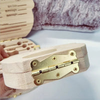 Wooden Baby Tooth Storage Box for Kids - The Little Big Store