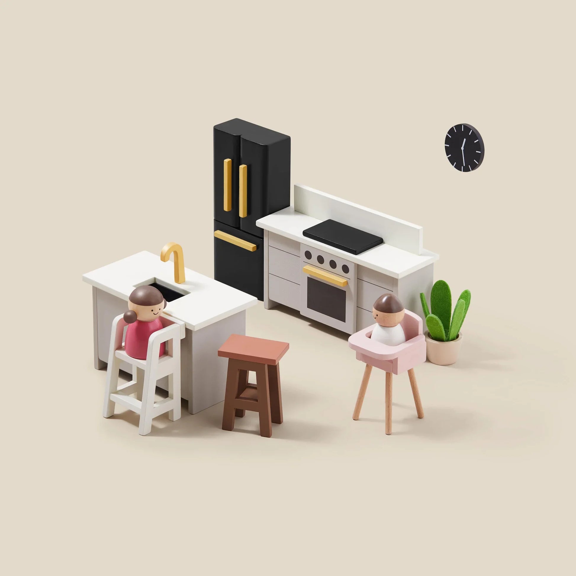 Tiny Land® Modern Family Dollhouse - The Little Big Store