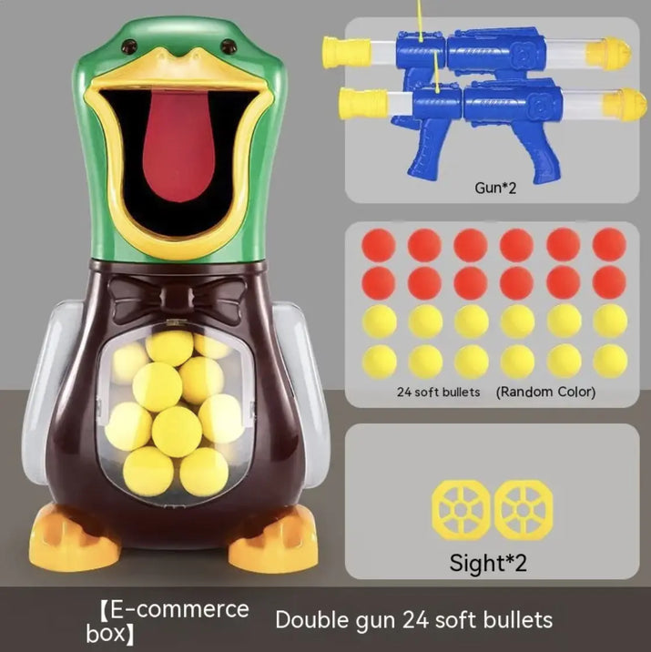 Soft Bullet Duck Shooting Target Toy Set for Kids - The Little Big Store