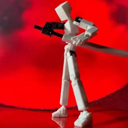 Multi-Jointed Shapeshift Robot Action Figure Toy Set - The Little Big Store