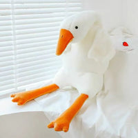 White Geese Plush Toy - The Little Big Store