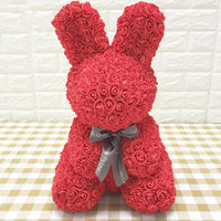 Rose Bunny Stuffed Toy - The Little Big Store