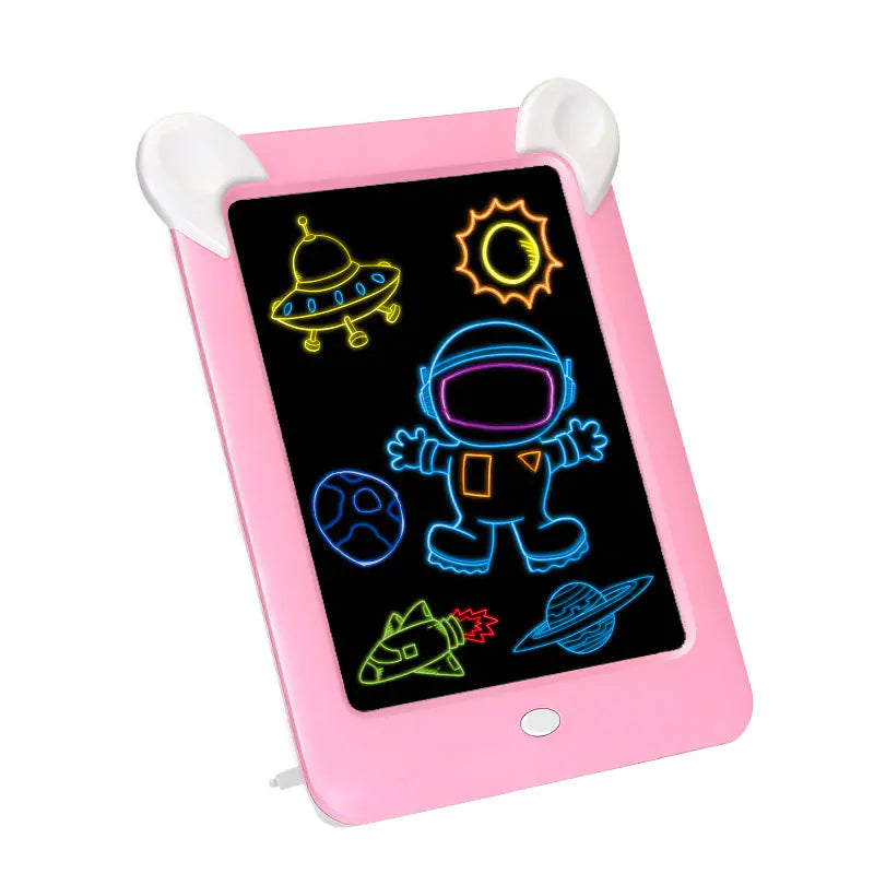 🌟 GlowMaster 3D LED Drawing Board – Educational Toy for Creative Kids! 🌟🎨