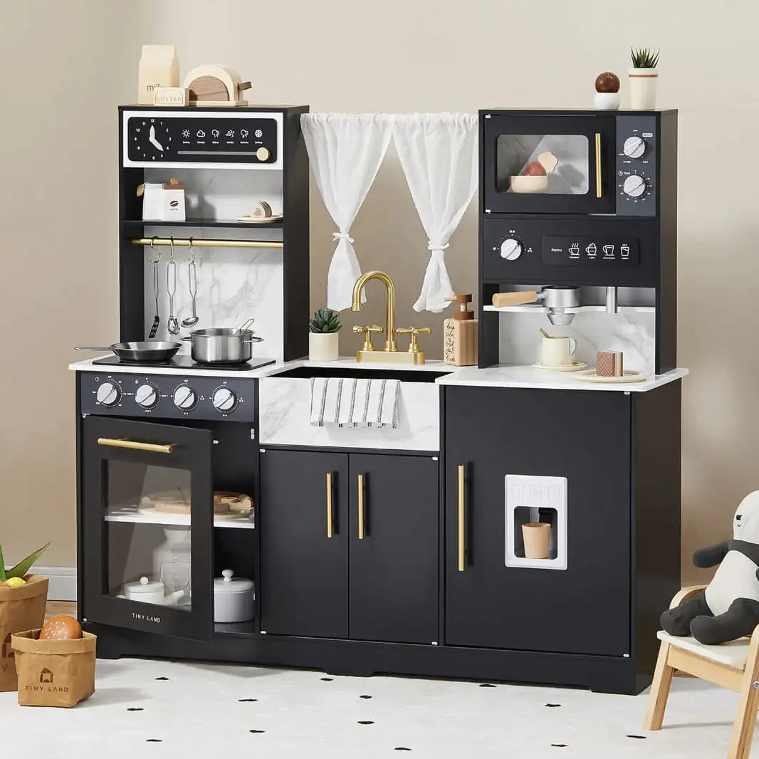 Tiny Land® Iconic Kitchen - Black - The Little Big Store