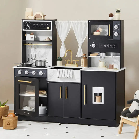 Tiny Land® Iconic Kitchen - Black - The Little Big Store