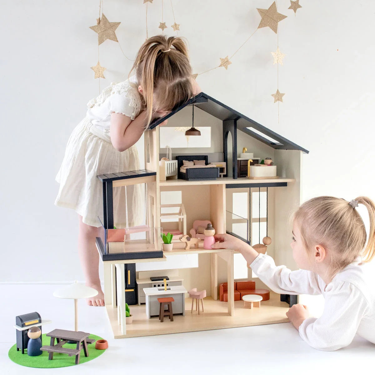 Tiny Land® Modern Family Dollhouse - The Little Big Store