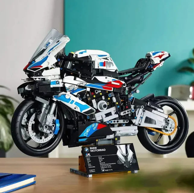 Motorcycle Model Building Block Toy - The Little Big Store