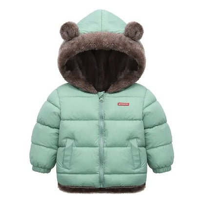 Children's Thick Fleece Coat - The Little Big Store