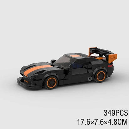MOC 911 MK4 Supra Speed Champions Racing Car - The Little Big Store