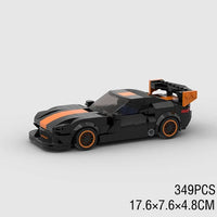 MOC 911 MK4 Supra Speed Champions Racing Car - The Little Big Store