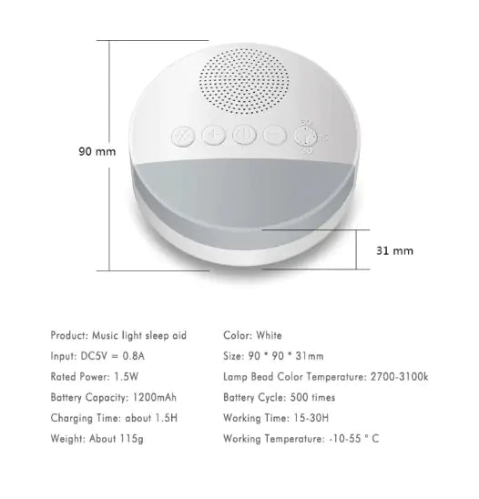 Baby Music Sleep Machine - The Little Big Store