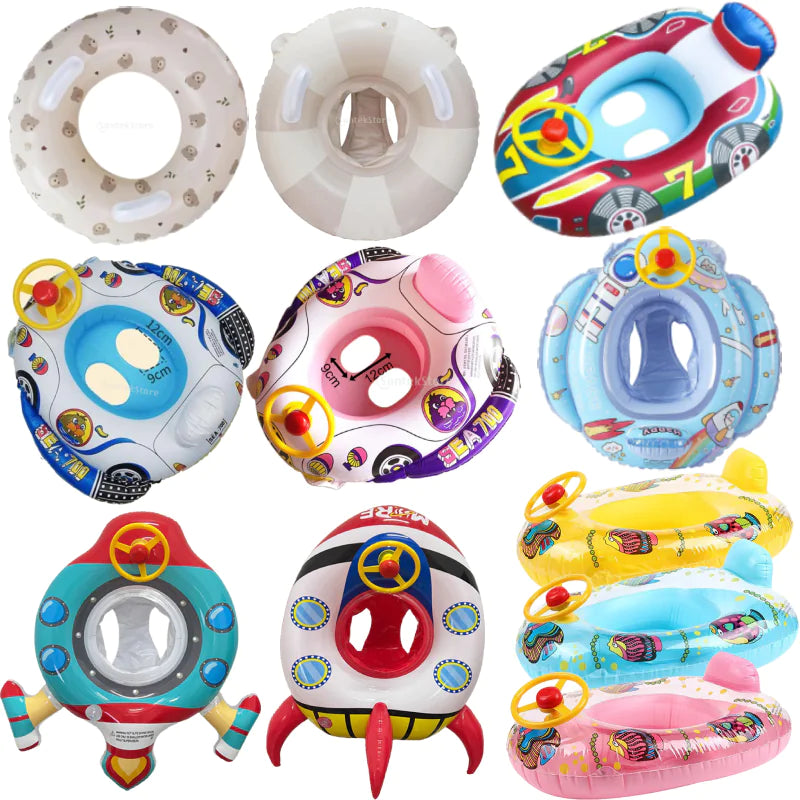 Kids UV Protection Two-Piece Swim Set with Zipper