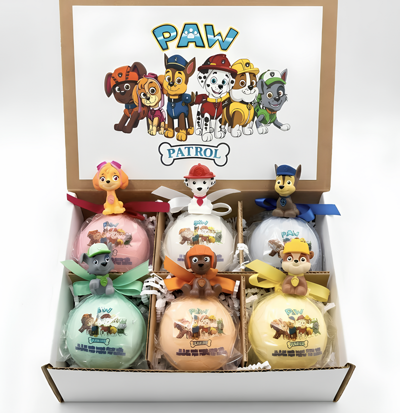 TheLittleBigStore PawFizz Surprise™ XL Bath Bomb Set