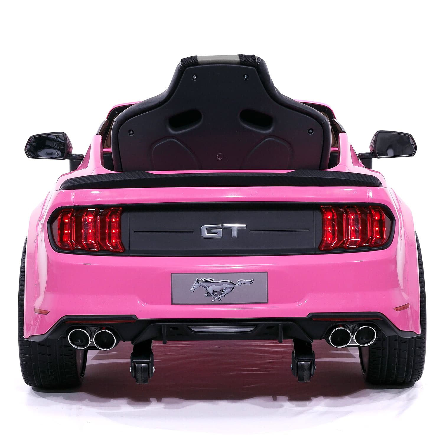 Ford Mustang GT Custom Edition 24V Kids Ride-On Car with R/C Parental Remote | Pink - The Little Big Store