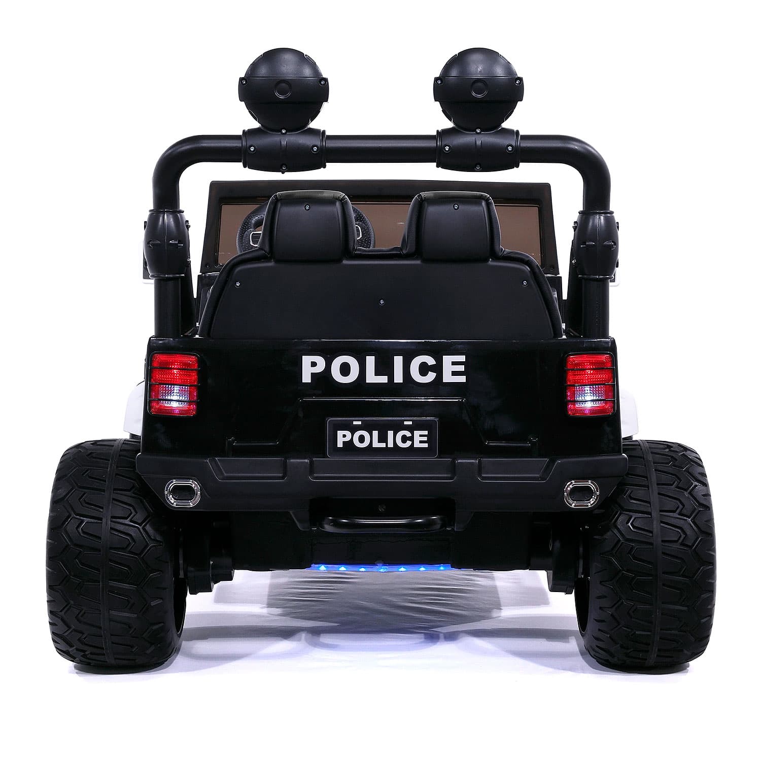 Trail Explorer 24V Kids Ride-On Car Truck with R/C Parental Remote | Police - The Little Big Store