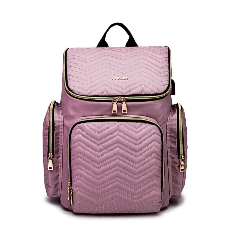 Smart Mom's Travel Companion: Large Capacity Baby Diaper Bag for On-the-Go Moms!
