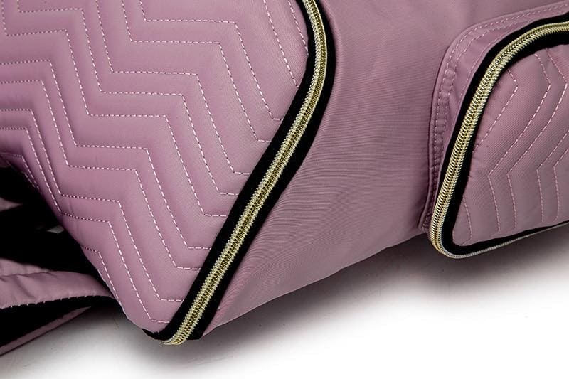 Smart Mom's Travel Companion: Large Capacity Baby Diaper Bag for On-the-Go Moms!