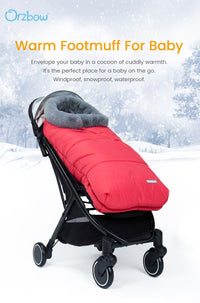 Winter Sleeping Bags Envelope Newborn Baby Stroller Sleepsack Hooded - The Little Big Store