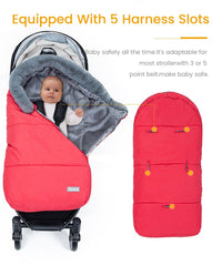 Winter Sleeping Bags Envelope Newborn Baby Stroller Sleepsack Hooded - The Little Big Store