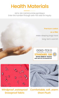 Winter Sleeping Bags Envelope Newborn Baby Stroller Sleepsack Hooded - The Little Big Store