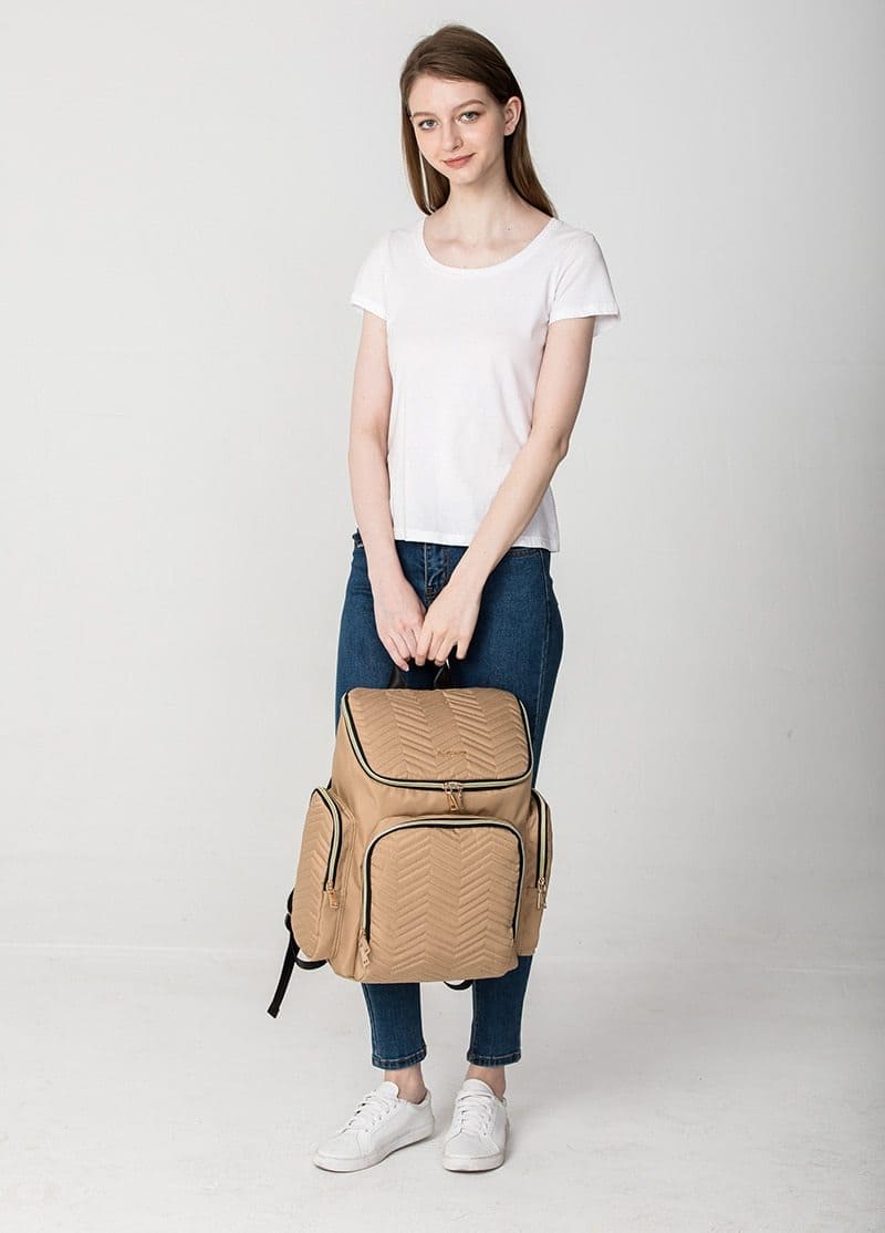 Ultimate Diaper Backpack: Stylish & Functional Baby Bag for Parents on the Go! - The Little Big Store