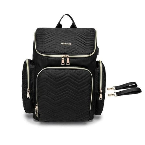 Smart Mom's Travel Companion: Large Capacity Baby Diaper Bag for On-the-Go Moms!