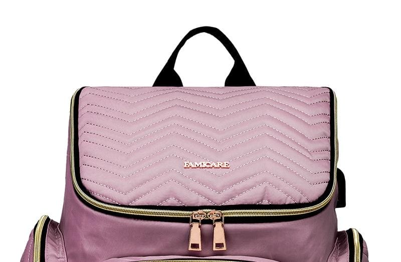Smart Mom's Travel Companion: Large Capacity Baby Diaper Bag for On-the-Go Moms!