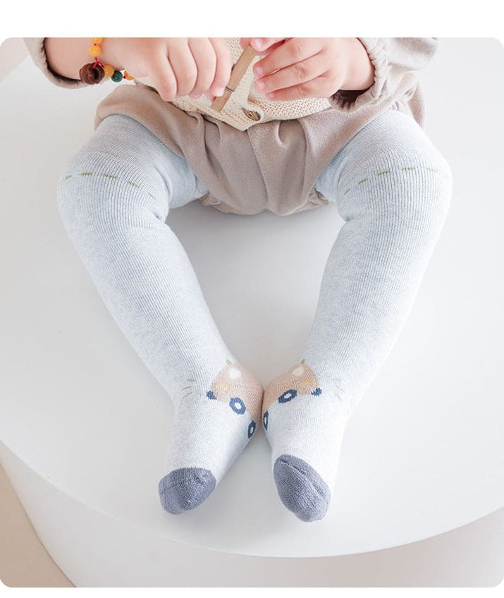 Winter/Autumn Pairs Baby Over-the-Knee Color Patchwork Socks in Combed - The Little Big Store