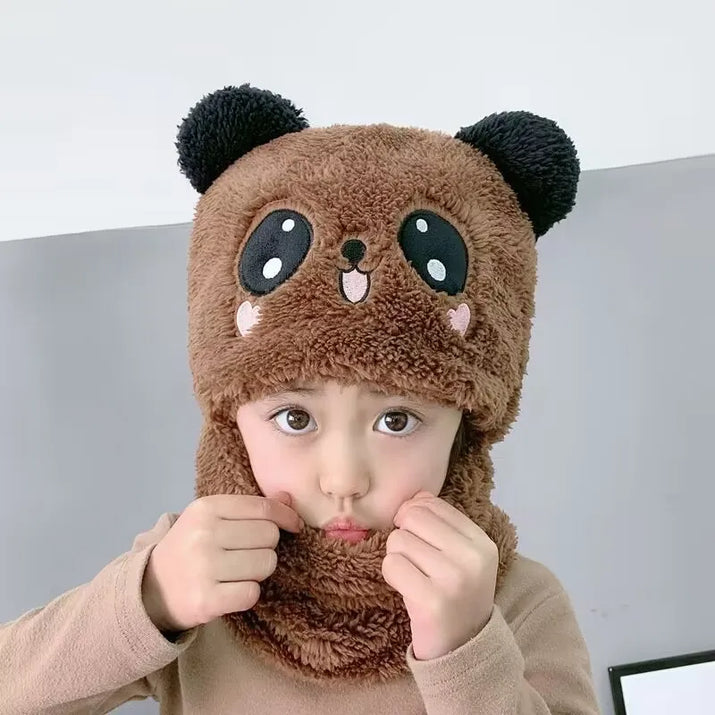 Boys' Autumn Winter Hat Scarf - The Little Big Store