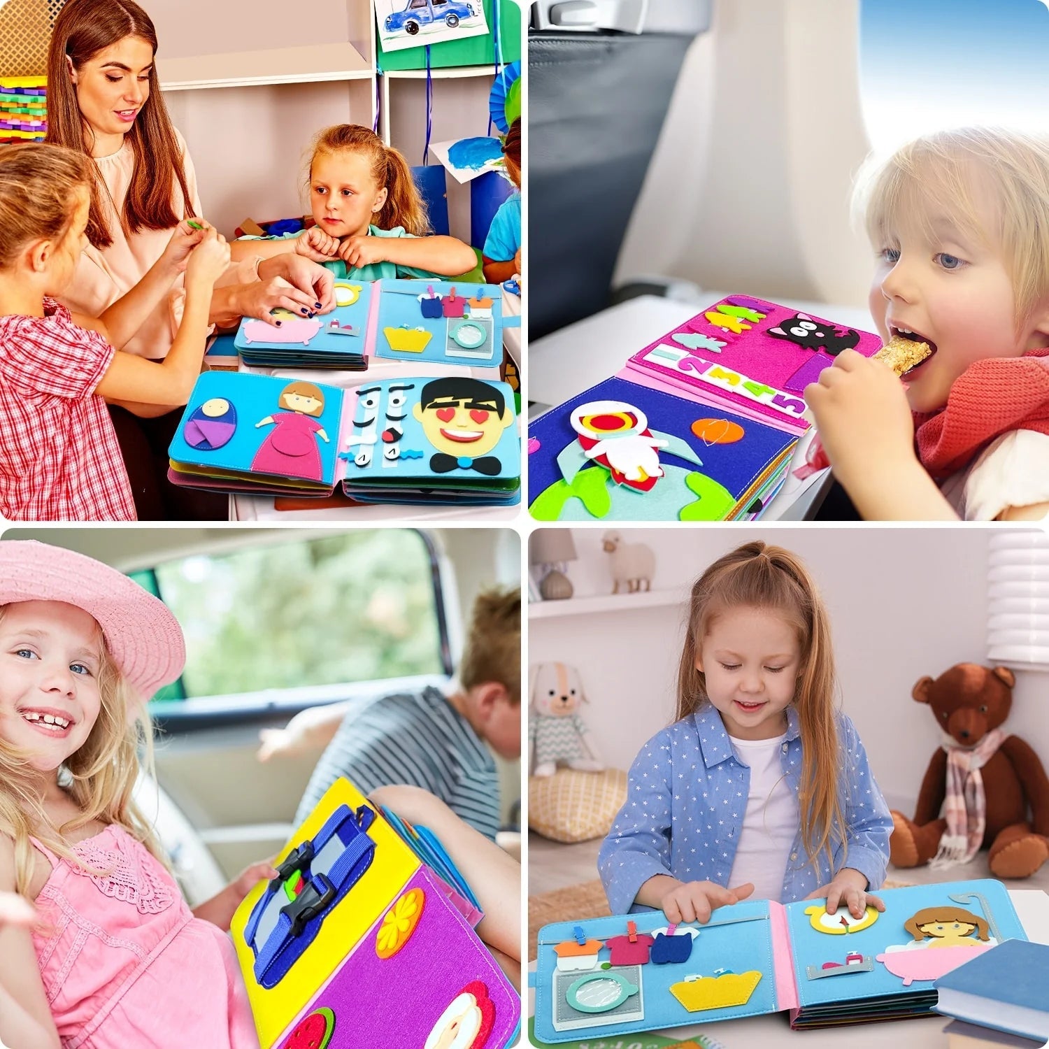 Montessori Story Sensory Book - The Little Big Store