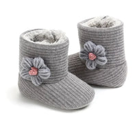 Cozy Sunflower Cotton Baby Boots - The Little Big Store