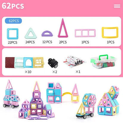 Big Size Magnetic Designer Construction Set Model - The Little Big Store