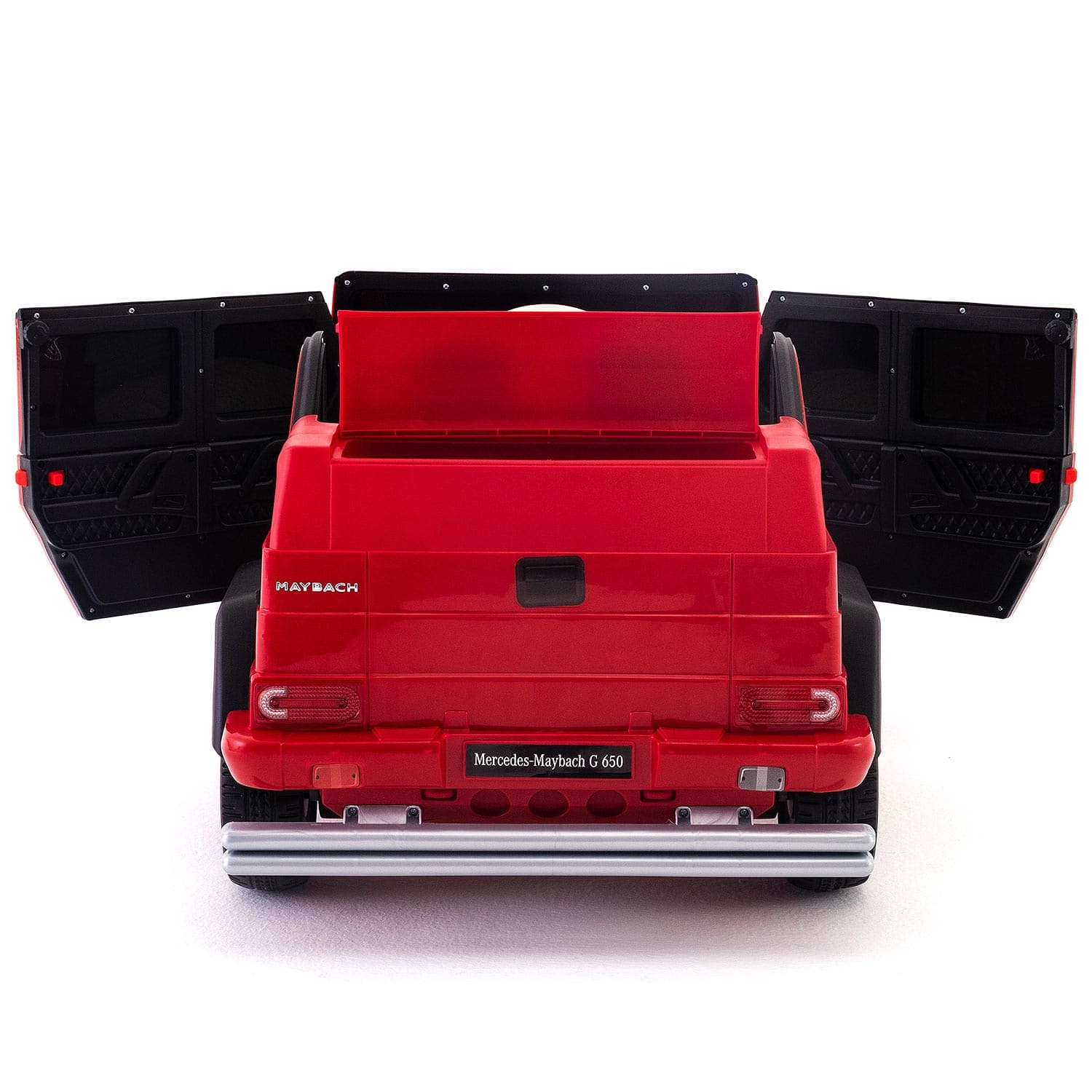 Mercedes Maybach G650 12V Kids Ride-On Car with Parental Remote | Cherry Red - The Little Big Store