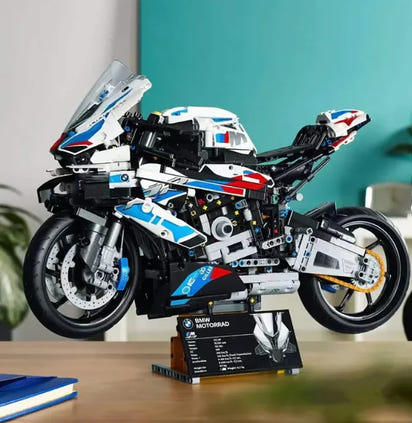 Motorcycle Model Building Block Toy - The Little Big Store