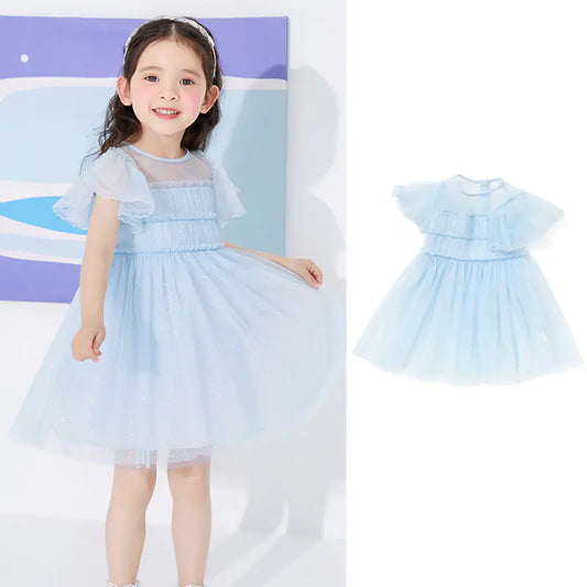 👗 SunKissed Sparkle™ Girls’ Summer Princess Dress 🌸 – Elegant New Skirt for Magical Days!