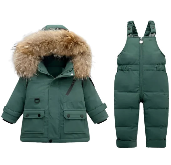Winter Baby Jacket Suit - The Little Big Store