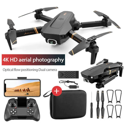 V4 RC Drone: 4K HD Camera, WiFi FPV - The Little Big Store