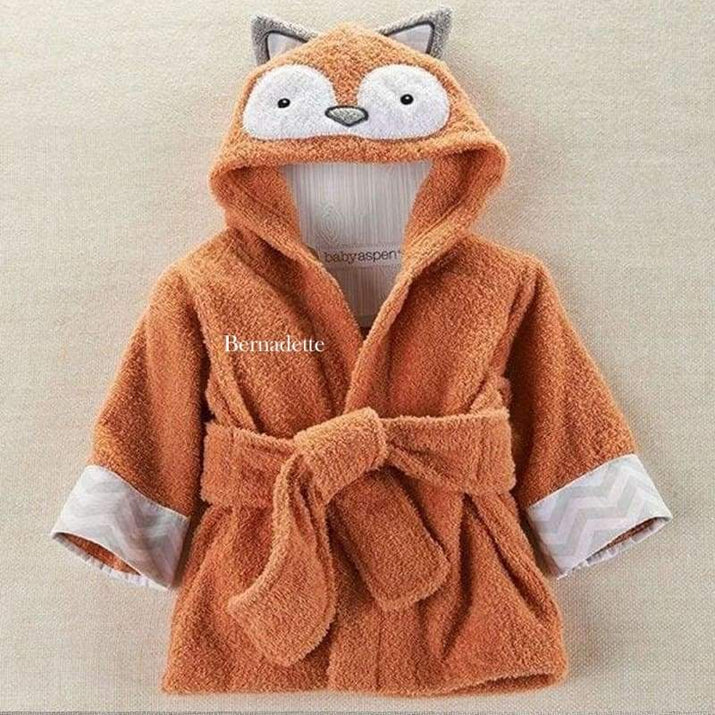 Rub-a-Dub Fox in the Tub Hooded Spa Robe - The Little Big Store
