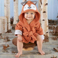 Rub-a-Dub Fox in the Tub Hooded Spa Robe - The Little Big Store