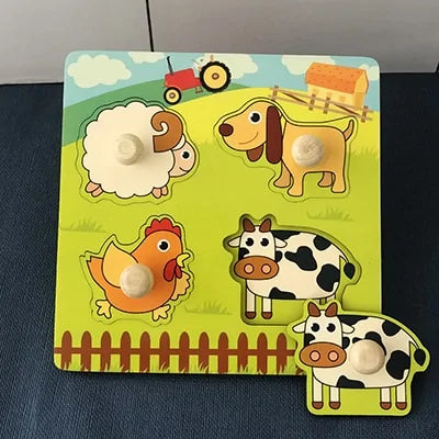 Baby Toy Wooden Roller Coaster - The Little Big Store