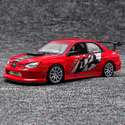 Subaru Impreza Performance Racing Car Model - The Little Big Store